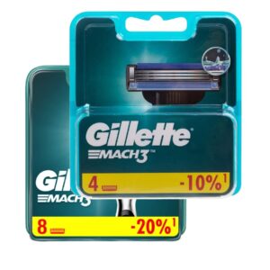 Сменные кассеты Gillette Mach3 12 шт.