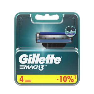 Сменные кассеты Gillette Mach3 4 шт.