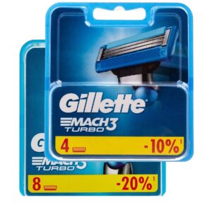 Сменные кассеты Gillette Mach3 Turbo 12 шт.