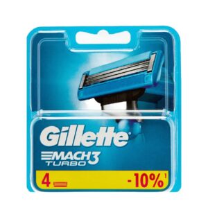 Сменные кассеты Gillette Mach3 Turbo 4 шт.